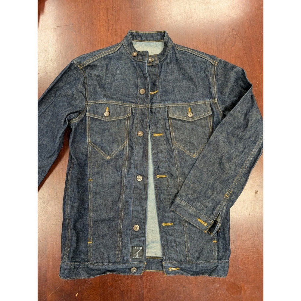 L.C. King USA Denim Jacket Sz Small Utility Indie 11.5 Oz American Denim $180